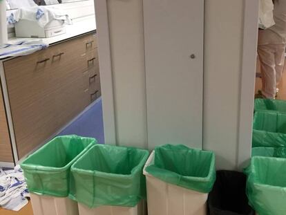 La rotura de una tubería inhabilita cuatro quirófanos del hospital La Paz