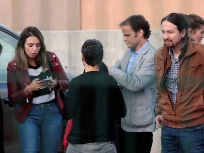 Pablo Iglesias llega a la prisión de Lledoners para reunirse con Junqueras / En vídeo, declaraciones de Pablo Iglesias