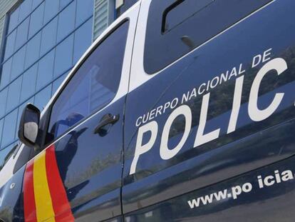 Una furgoneta de la policía, en una imagen de archivo.
