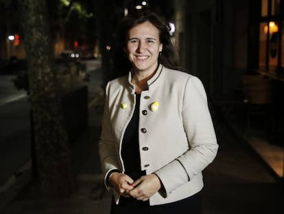 La número dos de Junts per Catalunya pel 28-A, Laura Borràs.