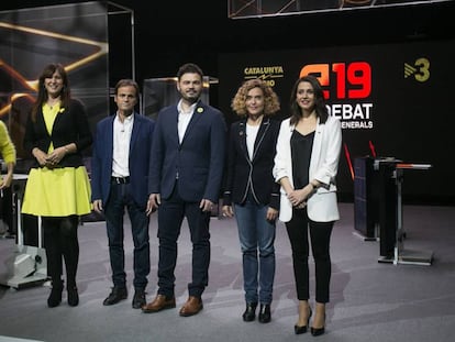 Los candidatos catalanes a las elecciones del 28-A. En vídeo, rifirrafe entre Álvarez de Toledo y Batet por los indultos.