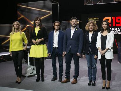 Los candidatos catalanes a las elecciones del 28-A. En vídeo, rifirrafe entre Álvarez de Toledo y Batet por los indultos.