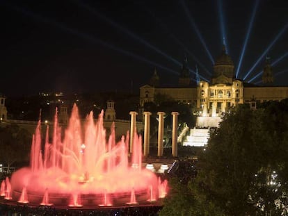 La Fuente Mágica de Montjuïc.