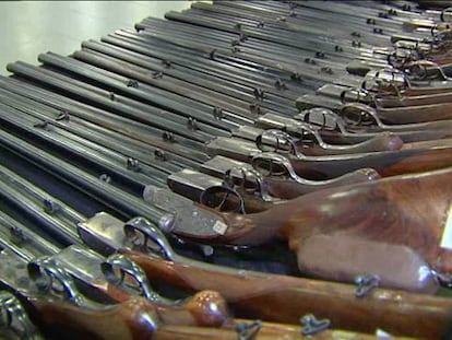 3.000 armas a subasta