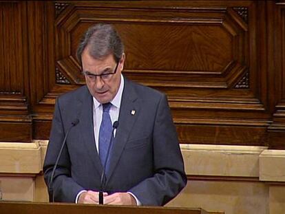 Mas pone rumbo a la autodeterminación