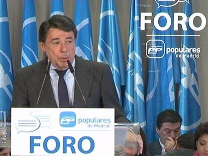 González, en un foro celebrado en Parla.