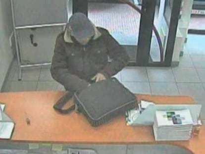 Detenido un discreto atracador de bancos