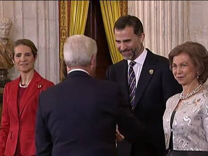 La Casa Real recibe al COI