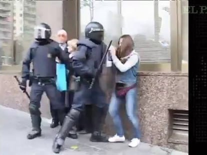 Los ‘mossos’ que golpearon a menores el 14-N defienden sus actos ante el juez