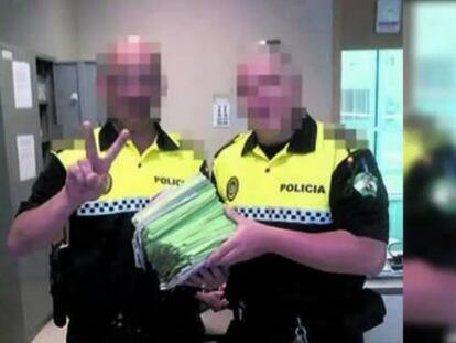 Sevilla investiga a dos policías que celebran haber impuesto muchas multas