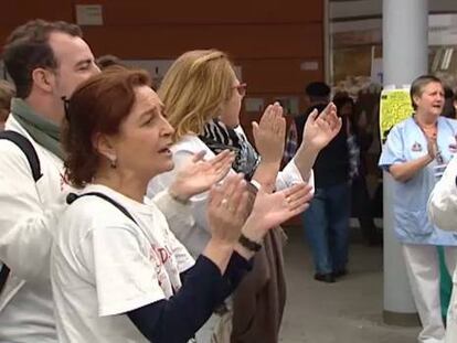 Aranjuez centra la movilización en el segundo día de huelga en la sanidad