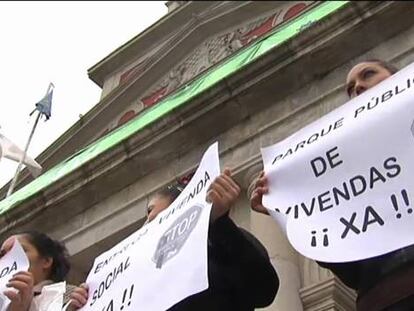 114 familias reclaman al Gobierno ferrolano su piso social en Recimil