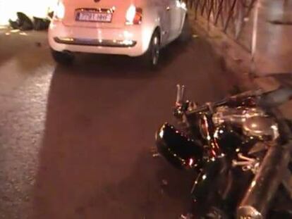 Muere un motorista en una colisión contra un ciclomotor en Chamberí