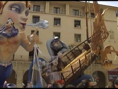 Alicante se sumerge en las fiestas de las Hogueras.