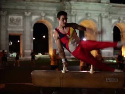 El corazón de Madrid se tiñe de los colores olímpicos