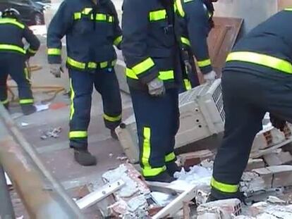Cuatro heridos leves en la explosión de gas de un restaurante chino de Vicálvaro