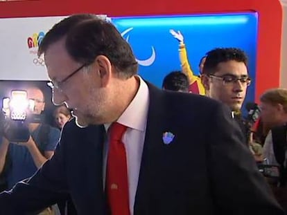 Rajoy: “Haremos cuanto podamos para convencer al COI”