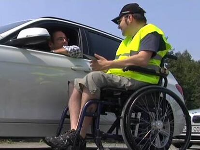 Lesionados medulares ayudan en los controles de alcoholemia