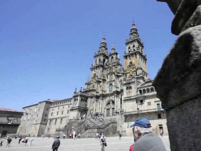 Dos empresas extranjeras, primeras mecenas de la fachada del Obradoiro