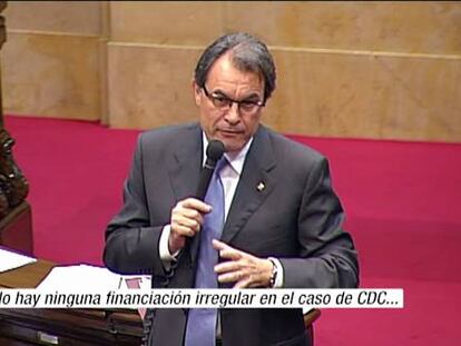 La oposición acorrala a Artur Mas por el ‘caso Palau’ y le exige explicaciones