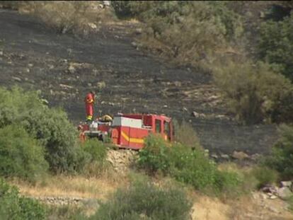 Controlado un nuevo incendio de Almorox, que puede ser intencionado