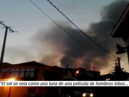 Extinguidos los dos incendios que cercaron la ciudad de Ourense