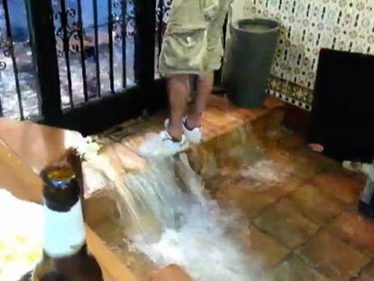Las tormentas dejan más de mil rayos en el sur de la Comunidad Valenciana
