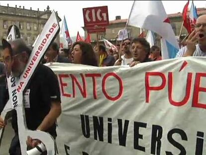 Los rectores abren el curso con críticas a la política de la Xunta