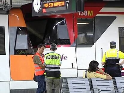 La Generalitat atribuye el choque de trenes de Sants al déficit de inversiones