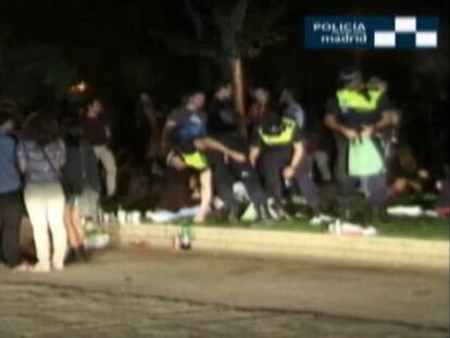 531 multas por ‘botellón’ en un fin de semana