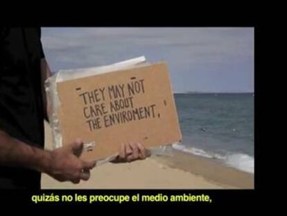 Un ejército ecologista de basura