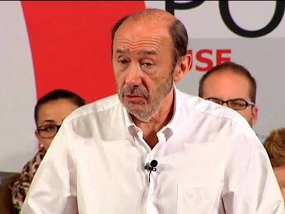 Rubalcaba: “Este Gobierno es torpe, insensible y mentiroso”