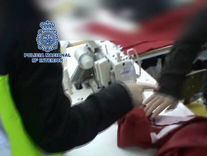 Detenida una empresaria que explotaba a 44 trabajadores en dos talleres ilegales