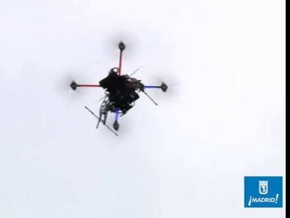 Un dron para las emergencias de Madrid