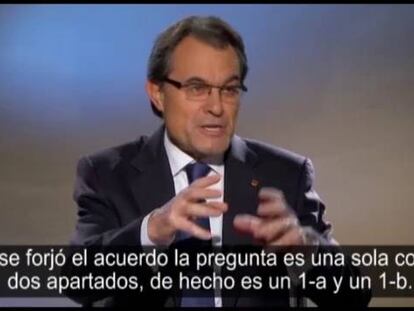 “Como persona, yo votaré sí en los dos apartados de la pregunta”