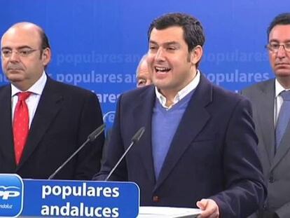 Moreno inicia otra travesía del PP andaluz en busca del cambio político