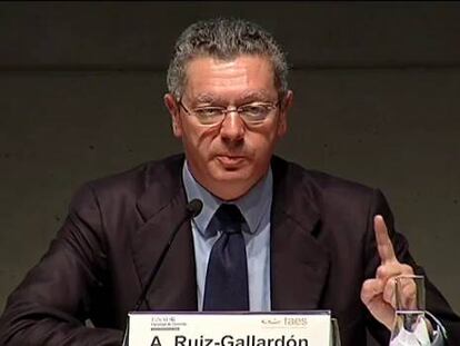 Gallardón: “Mientras sea ministro
no concederé indultos por corrupción”