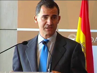 El Príncipe anima a los empresarios a mantener su “empuje” para crear empleos