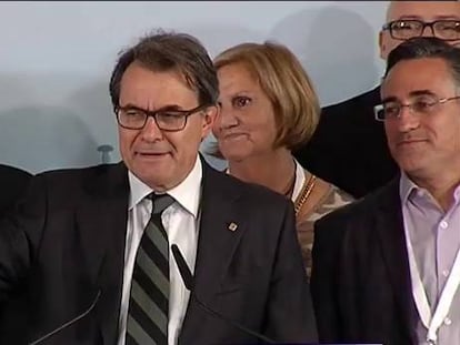 Mas relativiza el segundo puesto y dice que el proceso sigue adelante