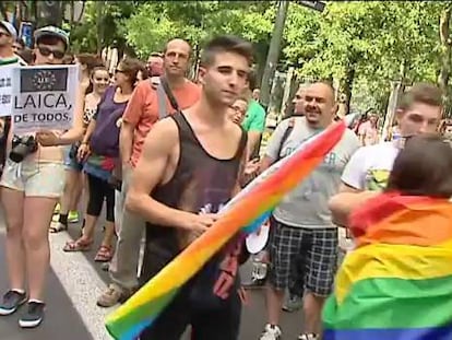 La marcha del Orgullo Gay llena las calles del centro de Madrid