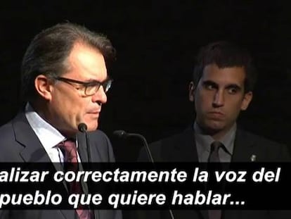 Mas pide confianza a los soberanistas y garantiza que convocará la consulta