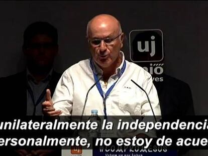 Duran rechaza la declaración unilateral de independencia