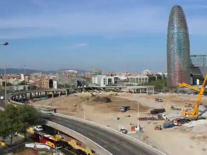 El soterramiento de la Gran Via en Glòries arrancará en 2015