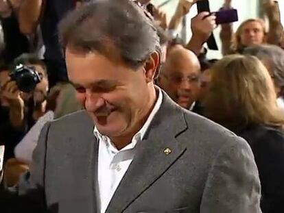 La consulta avala a Mas para negociar con Rajoy