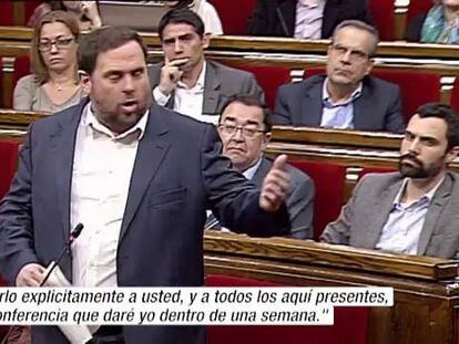 Junqueras se resiste a unirse al plan de Mas para la secesión