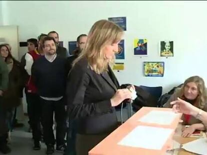 La socia del hermano de Tania
Sánchez es dirigente de IU en Rivas