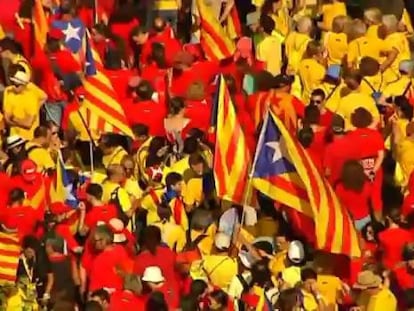 El no a la independencia de Cataluña gana al sí por primera vez desde 2012