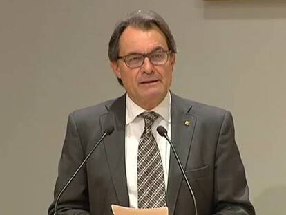 Mas dice estar “estupefacto” ante la resistencia de Esquerra a pactar