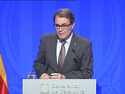 Mas traslada el pésame a los familiares de las víctimas