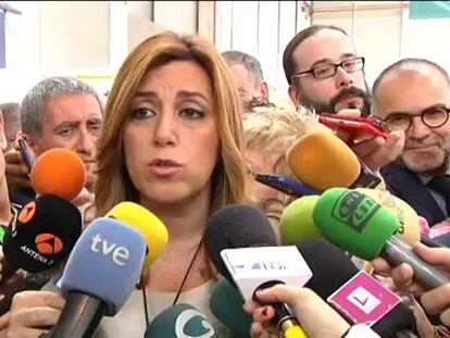 Susana Díaz: “Quieren bloquear la investidura”
